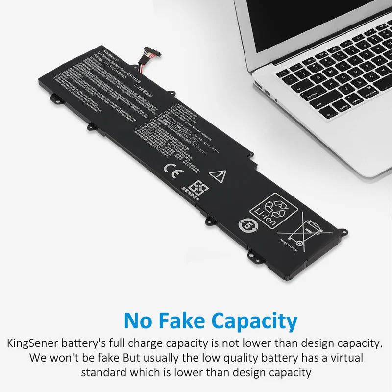 C31N1330 Laptop Battery For ASUS ZenBook UX32LA UX32LN UX32LN-R4053H 0B200-00070200 | KingSener