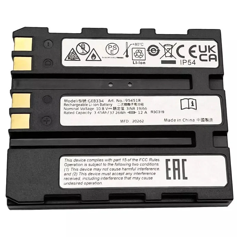 GEB334 Battery for Leica CS20 Data Controller and LS15/10 Digital Theodolite Replacement GEB331 GEB333 Li-ion Battery