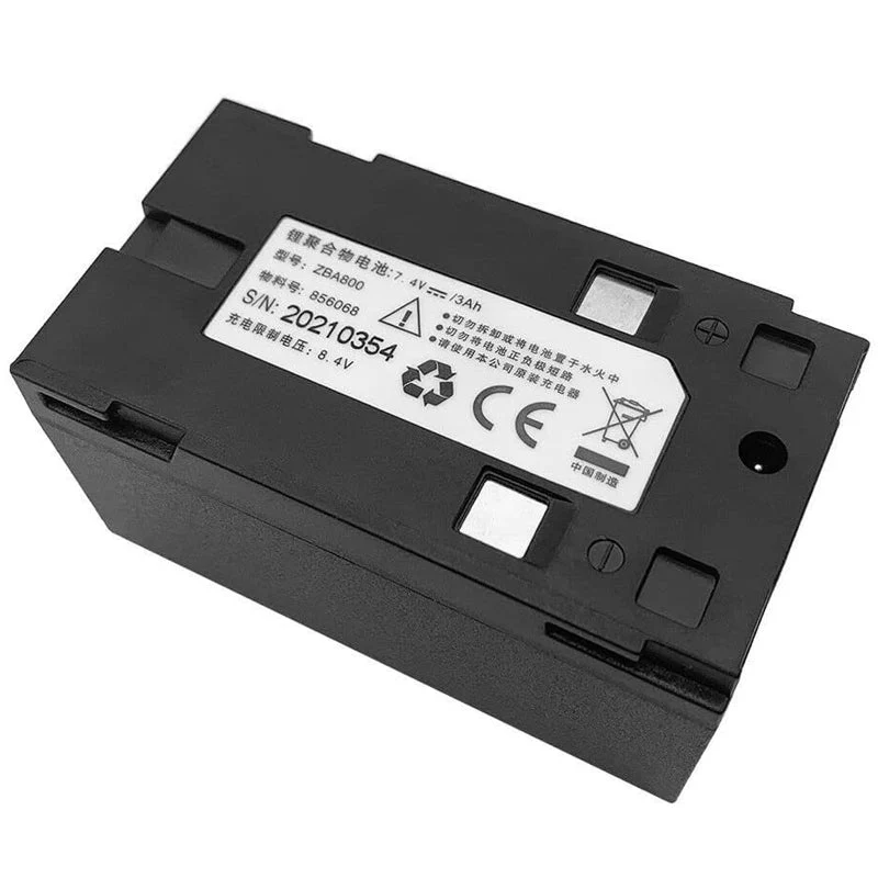 ZBA800 for GEOMAX ZT20 ZT10R Total Station Surveying Battery