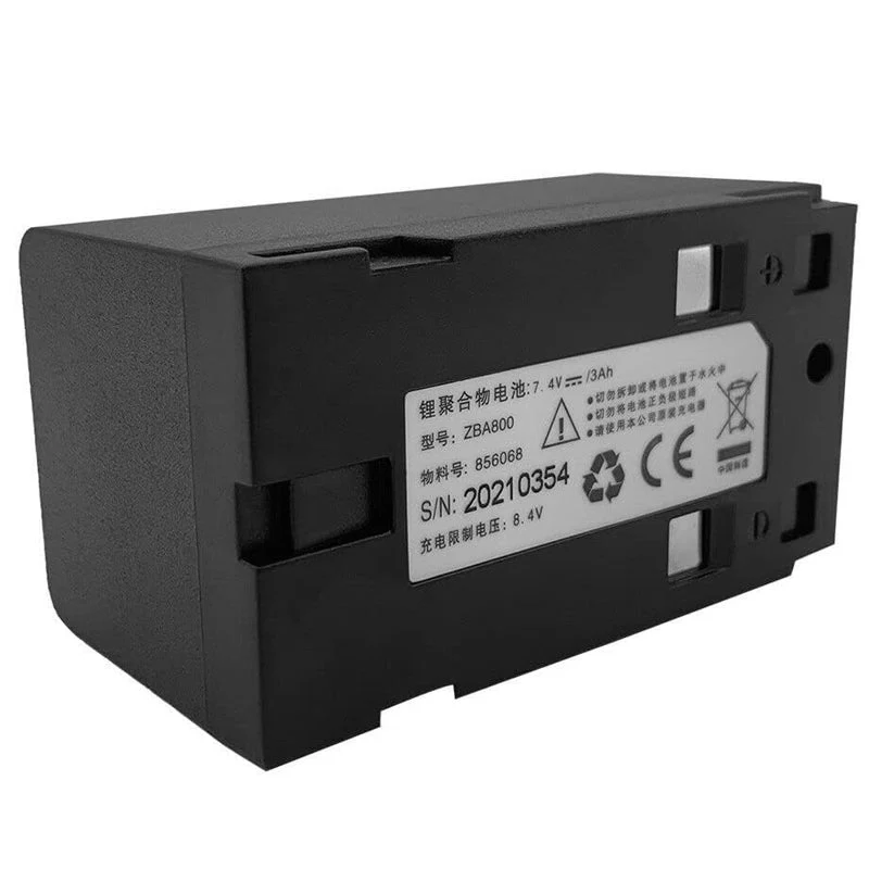 ZBA800 for GEOMAX ZT20 ZT10R Total Station Surveying Battery