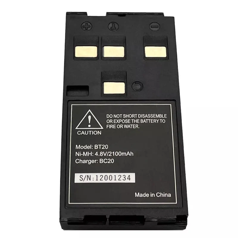 BT20 for Hi target Total Station ZTS-120R 4.8V 2100mAh Rechargeable Battery