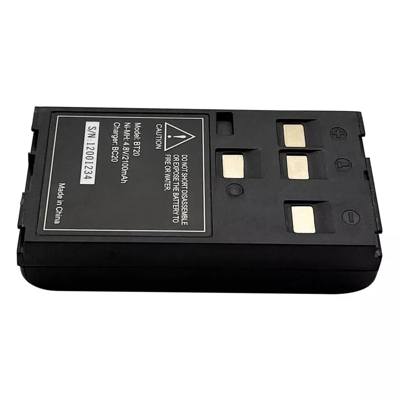 BT20 for Hi target Total Station ZTS-120R 4.8V 2100mAh Rechargeable Battery