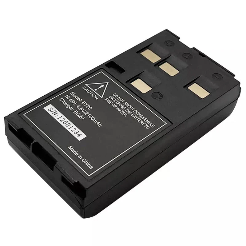 BT20 for Hi target Total Station ZTS-120R 4.8V 2100mAh Rechargeable Battery