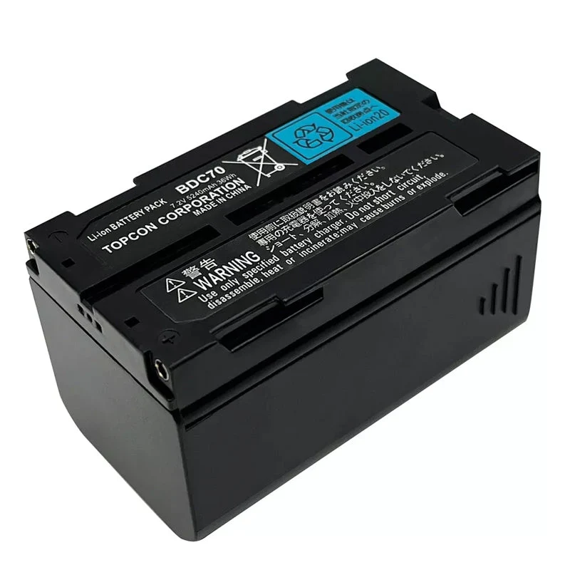 BDC70 Battery For Sokkia CX/RX-350 OS/ES For Top Total Station 7.2V 5240mAh
