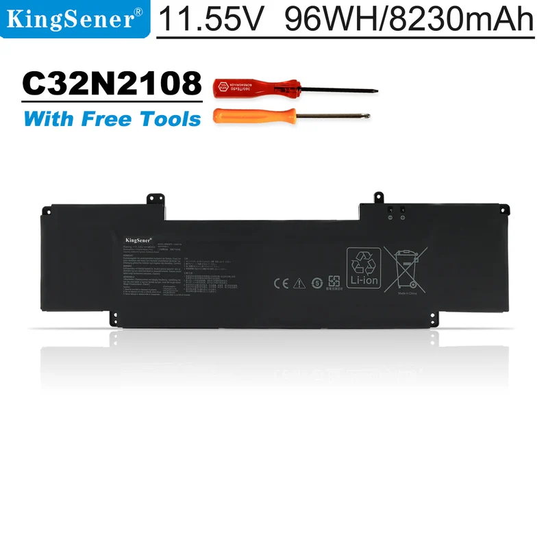 KingSener C32N2108 Laptop battery For Asus ZENBOOK PRO 16X OLED UX7602 UX7602VI UX7602ZM