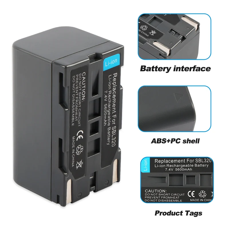 AP-100 Battery for Ashtech ProMark 500 800 ProFlex Total Station 4600mAh