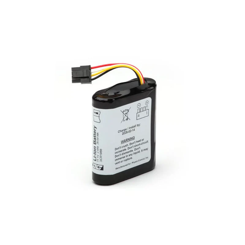 Monitor Battery E2-EL01 For Physio-Control Lifepak 20 Code Management Module Defibrillation Patient CC 11141-000162 11.1V Li-ion Battery