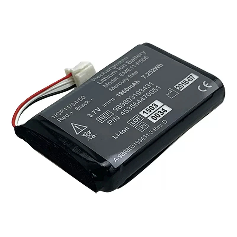 989803193431 Battery For Philips EME11-P506 Mercury Free Blood Pressure 1960 mAh