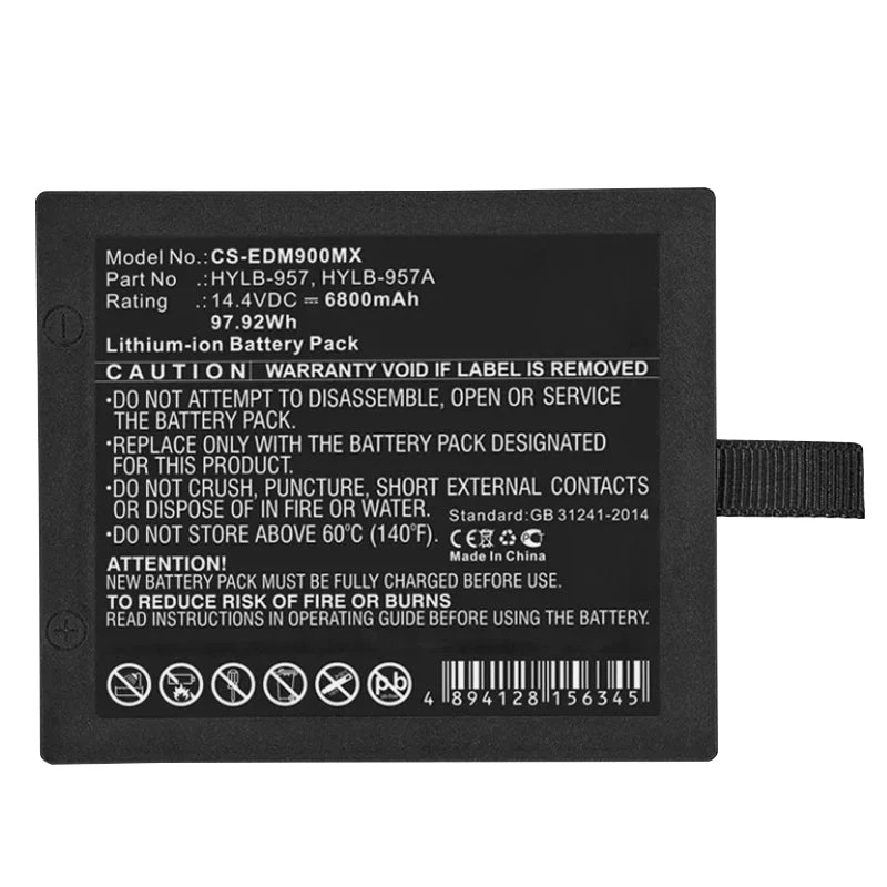 HYLB-957A HYLB-957 Battery For EDAN M9 M9B M8A M8B OMRON HBP-3100