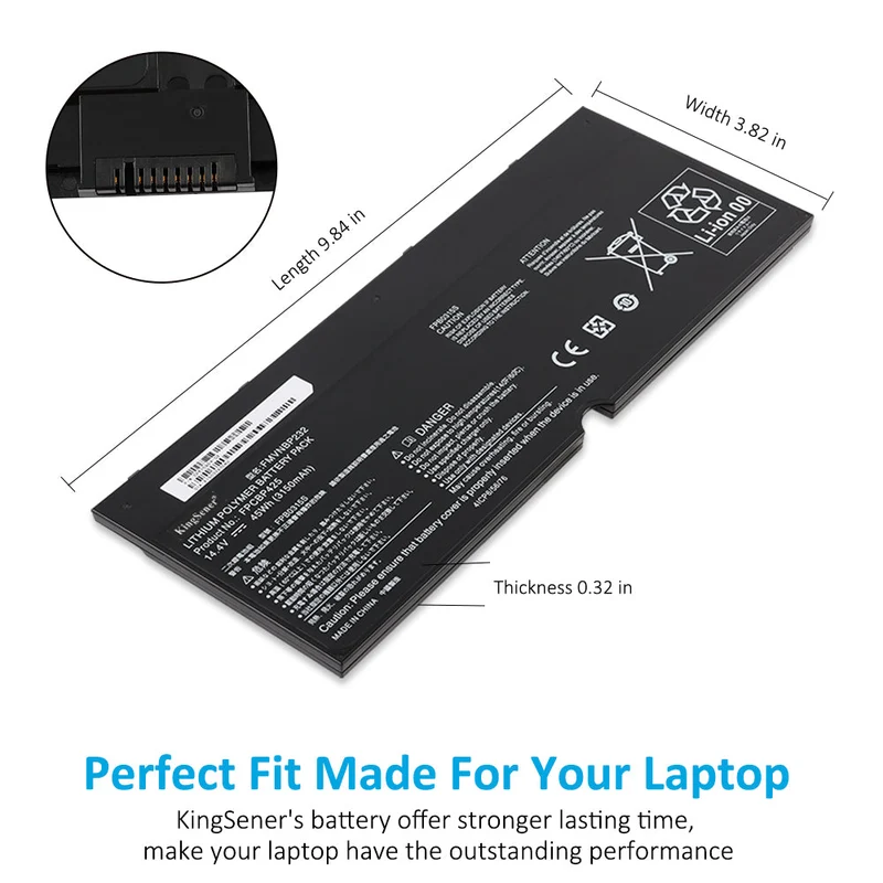 FPCBP425 FMVNBP232 Laptop Battery For Fujitsu Lifebook U745 T935 T936 T904 T904U Series
