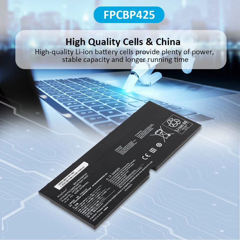FPCBP425 FMVNBP232 Laptop Battery For Fujitsu Lifebook U745 T935 T936 T904 T904U Series