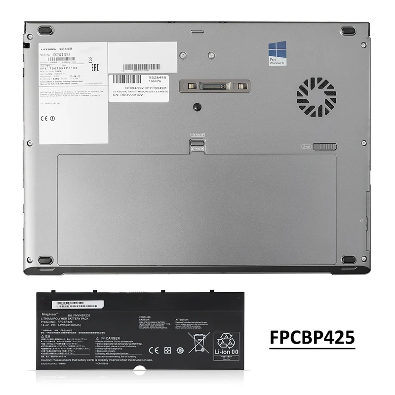 FPCBP425 FMVNBP232 Laptop Battery For Fujitsu Lifebook U745 T935 T936 T904 T904U Series
