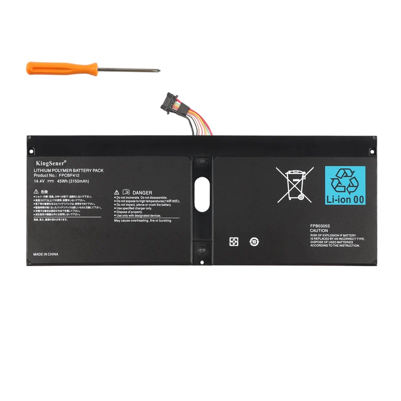 FPCBP412 Laptop Battery For FUJITSU LifeBook FPB0305S U904-0M75A1DE U9040MXPB1DE