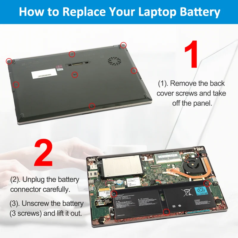 FPCBP412 Laptop Battery For FUJITSU LifeBook FPB0305S U904-0M75A1DE U9040MXPB1DE