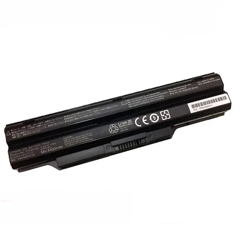 FPCBP390 FPCBP391 FPCBP392 Laptop Battery For Fujitsu SH782 S782 Series 72Wh 6400mAh 10.8V