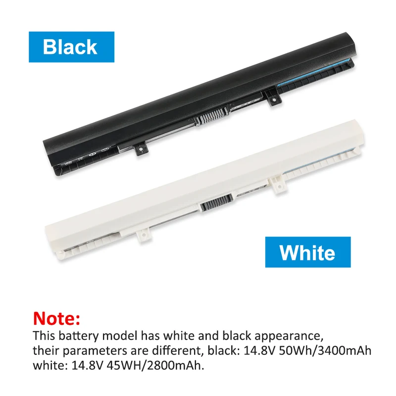 PA5186U PA5185U Battery for Toshiba Satellite C55 C55D C55T L55 L50-B Series — 45Wh 14.8V