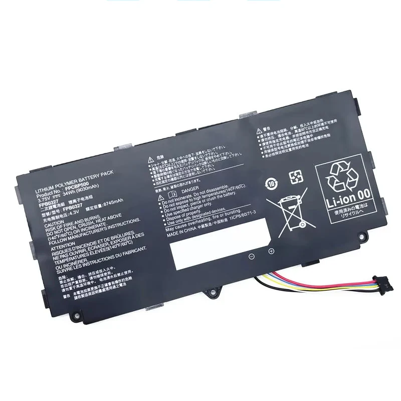 FPCBP500 FPB0327 Laptop Battery For Fujitsu Arrows Tab Q506 Q507 Q508 CP695045-01 CP731923-01 CP731923-02 1ICP6/60/71-3