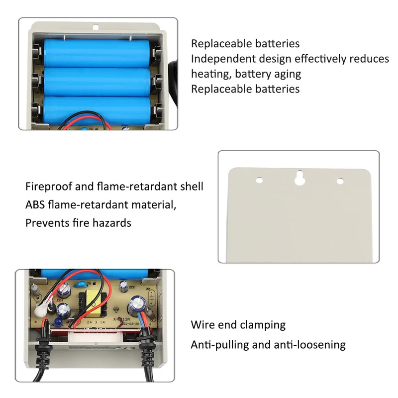 12V 1.5A UPS power outage uninterruptible power supply 12V adapter outdoor