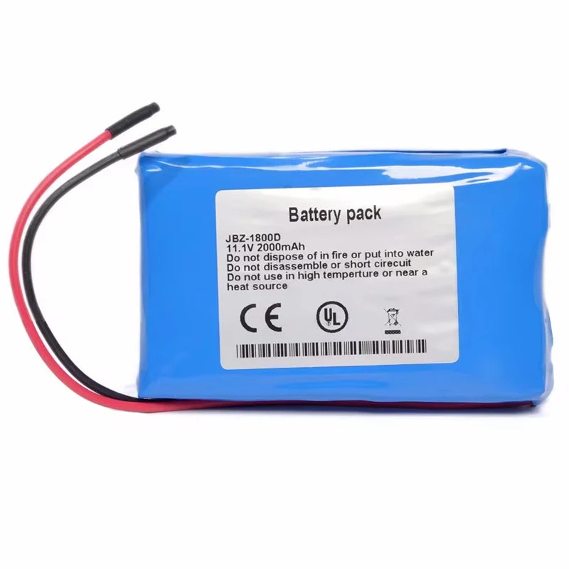 Replacement JZB-1800 JZB-1800D KAYO654169-3S Infusion Pump Battery