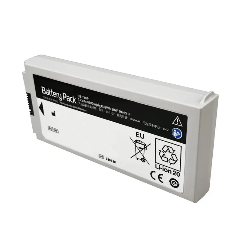 SB-710P Medical Monitor Battery For NIHON KOHDEN M2IN19/65-3 6600mAh 7.2V