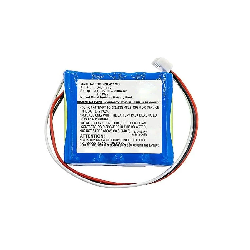 Battery Replacement For NSK EndoMate DT Endo-Mate DT U421-070 (800mAh/12.0V) X-SMARTU421-070