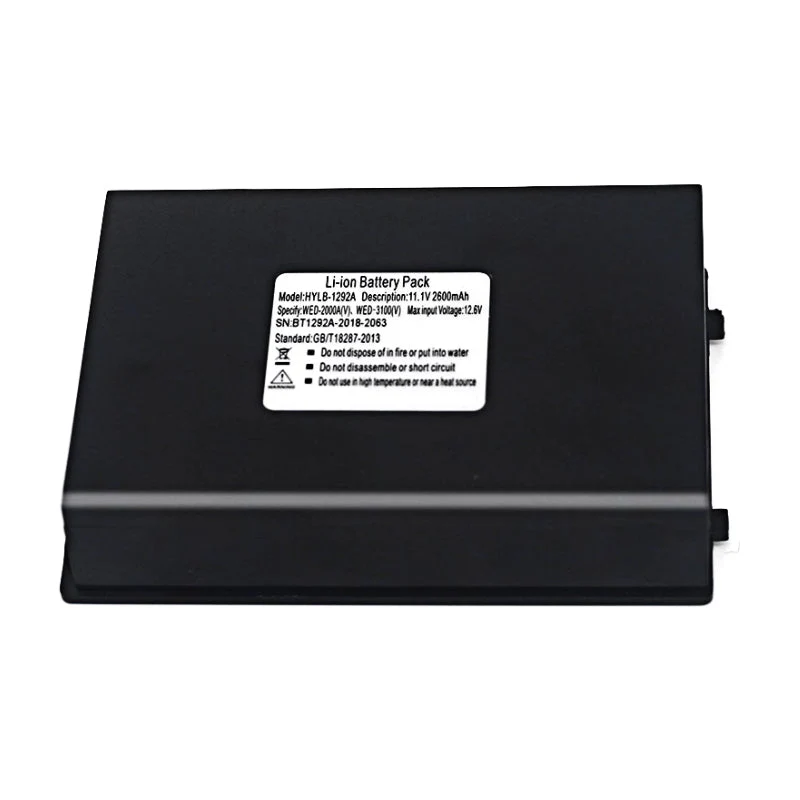 HYLB-1292A For Welld Ultrasound WED-2000AV WED-3100 ECG Battery 11.1V 2600mAh Li-Ion Battery