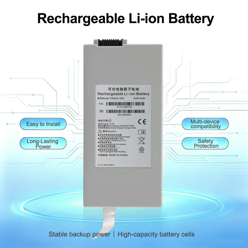 TWSLB-002 Battery for Edan M50 IM8 IM70 Vital Sign Monitor