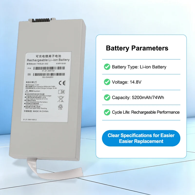 TWSLB-002 Battery for Edan M50 IM8 IM70 Vital Sign Monitor