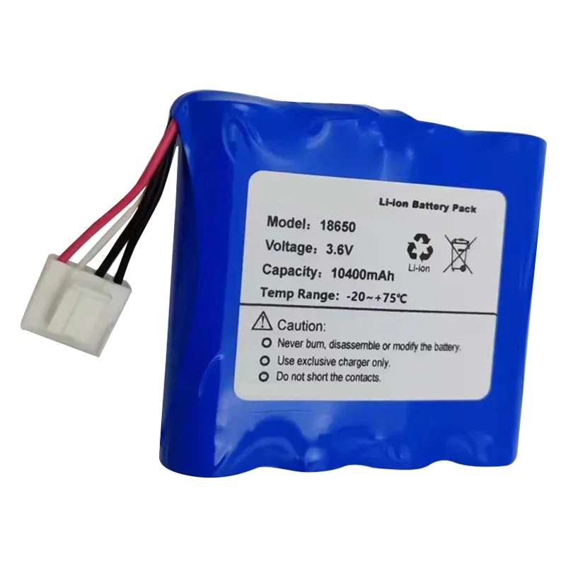 Battery For RAGE-12 RAGE12 RAGE-10 AECG-18U Medical battery 3.6V 10400mAh