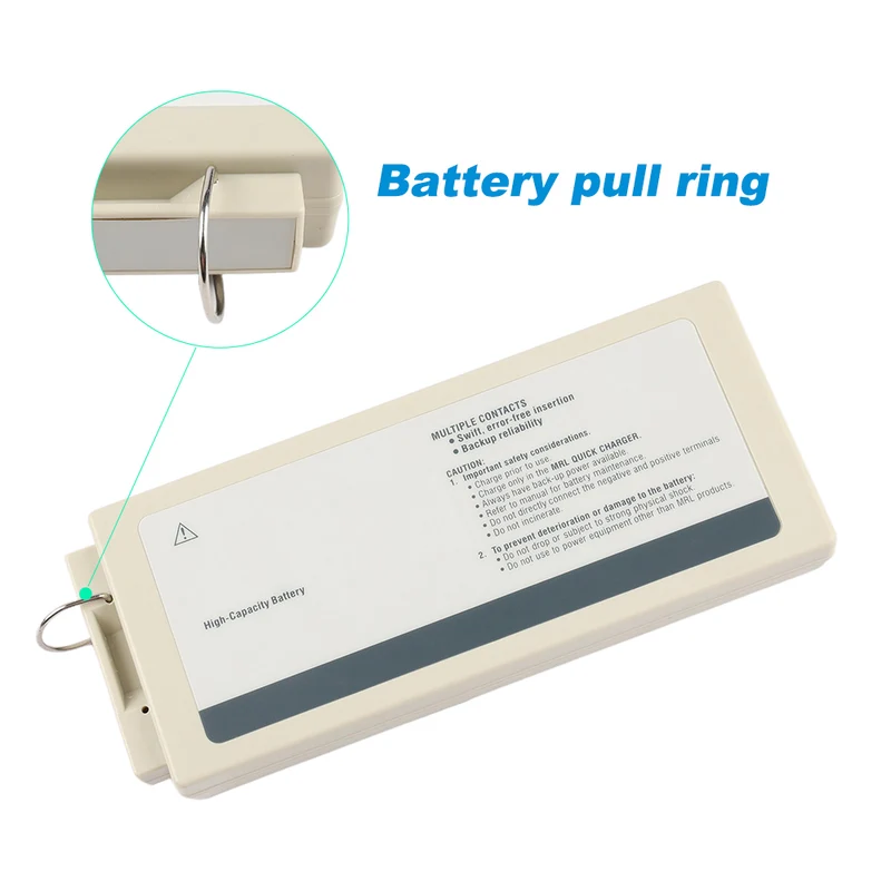 Battery Replacement for Welch-Allyn PIC30 PIC40 PIC50 MRL Defibrillators