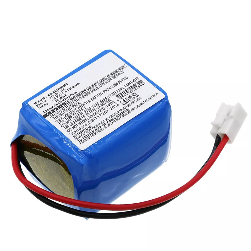 Battery for Biocare ECG-9803 ECG-9803G HYLB-114A 1350mAh 19.98Wh 14.8V