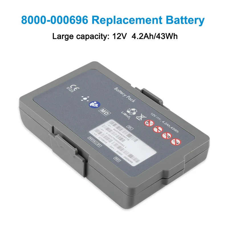 8000-000696 AED Battery for ZOLL AED 3 Defibrillator 12V 43Wh