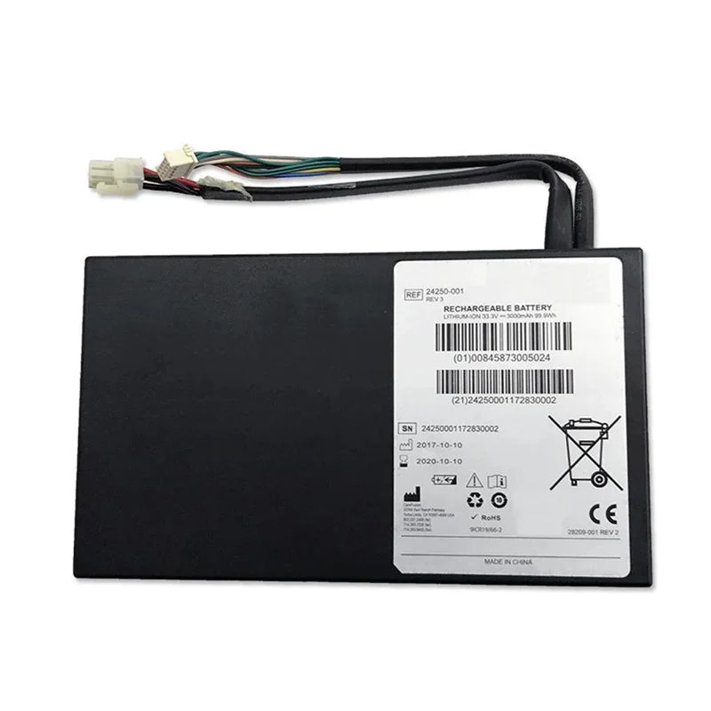 24250-001 For CareFusion Oxygen generator battery 33.3V 3000mAh Battery 28209-001