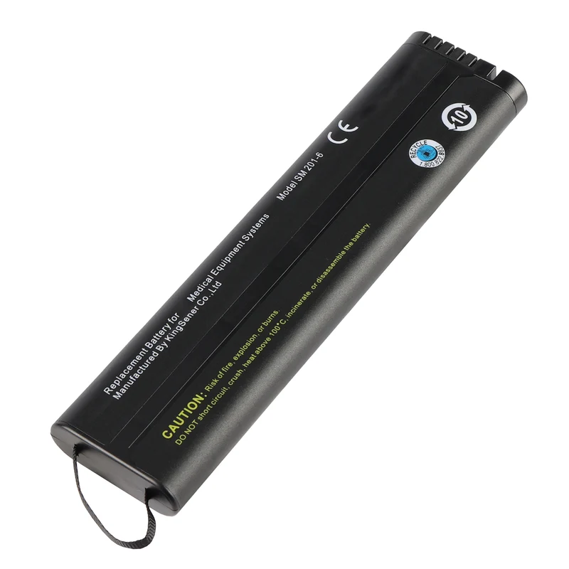 39WH SM201-6 Battery For MARQUETTE GE-DASH 3000 4000 5000