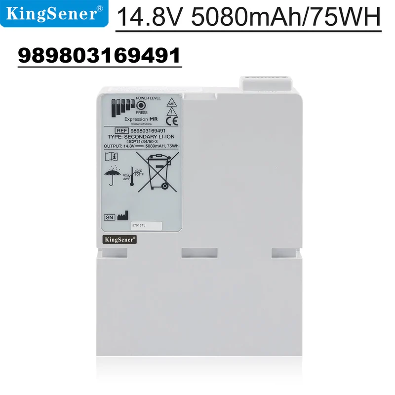 989803169491 Replacement Monitor Battery for Invivo Expression MR 9093 Precess 14.8V 5080mAh 75Wh