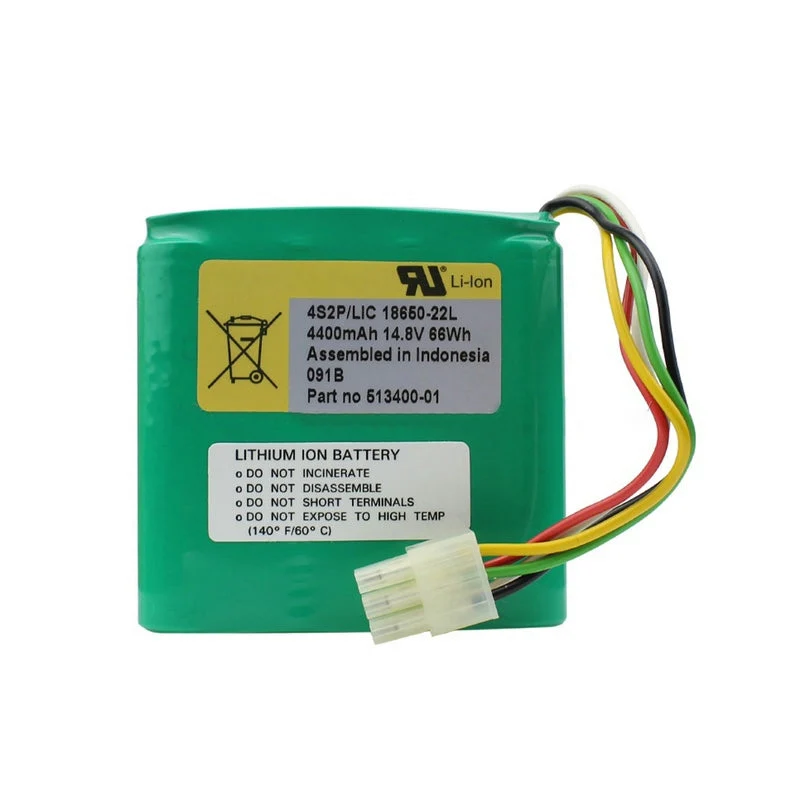 4S2P/LIC 18650-22L for ARJOHUNTLEIGH Medical Air pump Battery 513400 14.8V 4400mAh Li-Ion Battery Microbattery