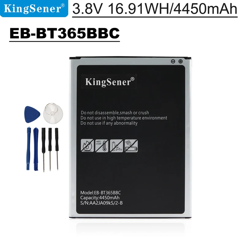EB-BT365BBC Replacement Tablet Battery For Samsung Galaxy Tab Active SM-T360 SM-T365 SM-T390 SM-T395 EB-BT365BBE 4450mAh