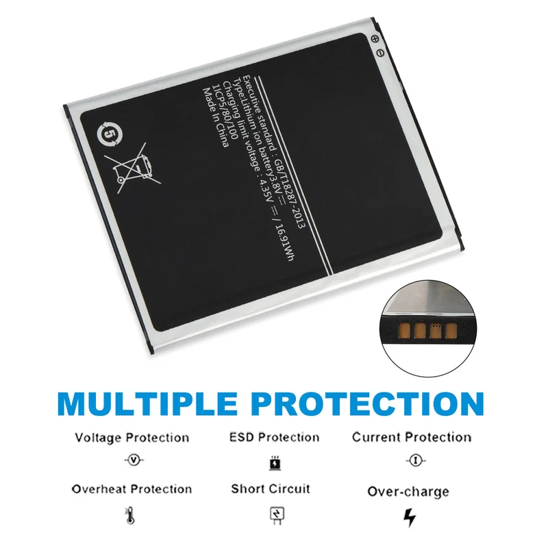 EB-BT365BBC Replacement Tablet Battery For Samsung Galaxy Tab Active SM-T360 SM-T365 SM-T390 SM-T395 EB-BT365BBE 4450mAh