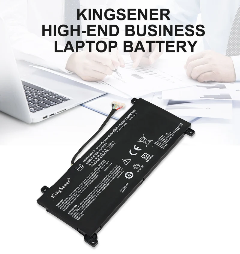NL40BAT-3 Laptop Battery For CLEVO NL40CU NL41GU NL41LU NL51LU Mechrevo Creator Young 15 I3 6-87-NL40S-33G21 6-87-NL4CS-32B01 11.4V 36WH | KingSener