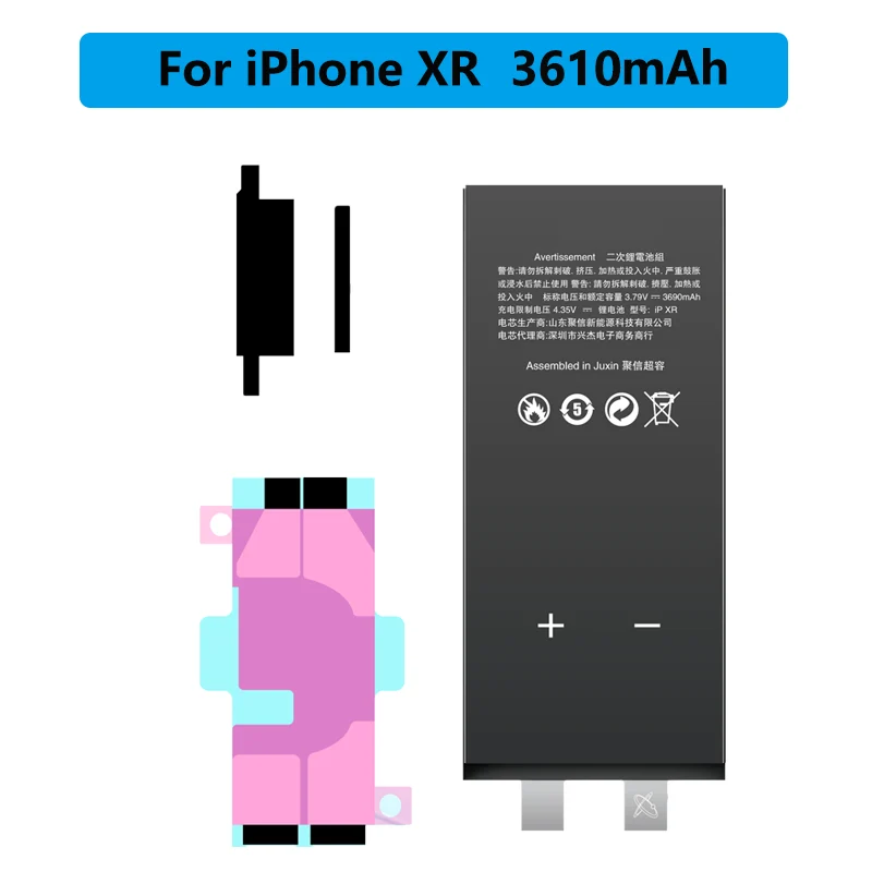 Replacement Battery For iPhone XR battery 3610mah Lithium Polymer