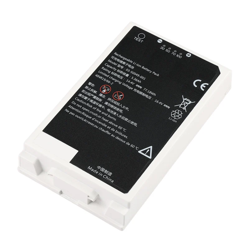 03-50049-001 Battery For GE REF 5803177 4INR19/66-2 medical battery 14.4V 77.18Wh 5360mAh
