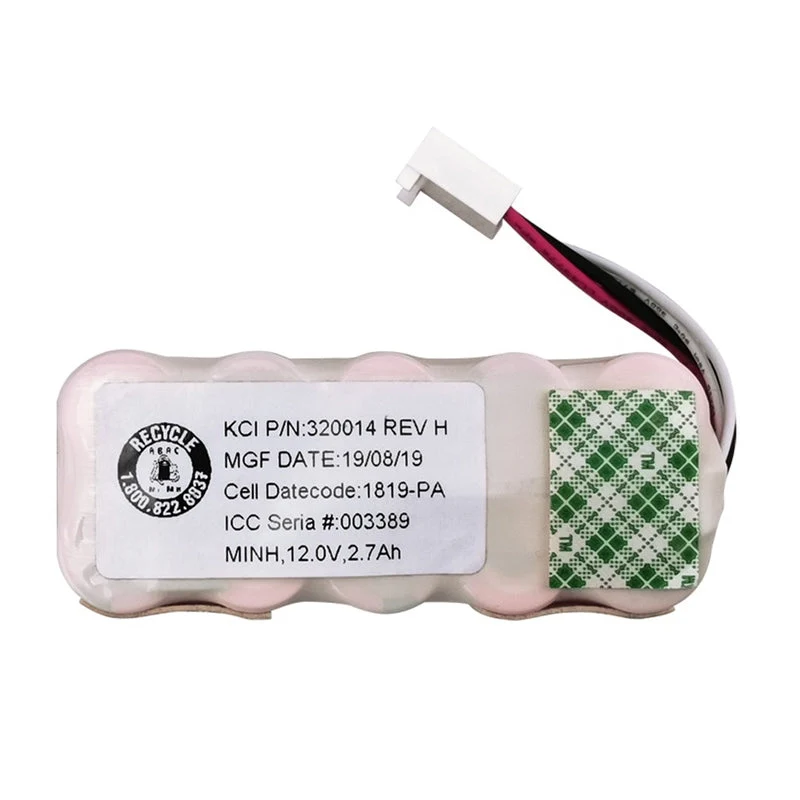 2500mAh for EDANINS 12V battery HYHB-1172 ECG-1A ECG-3A Electrocardiograph