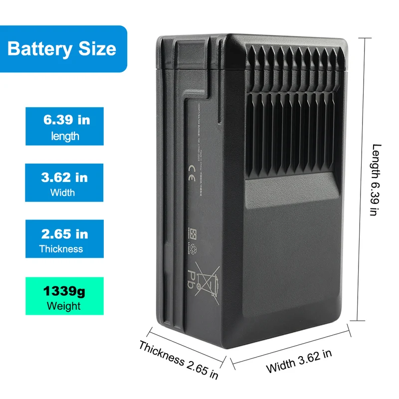 TB65 Intelligent Flight Battery For DJI Matrice 350 RTK M300 RTK Drone parts | KingSener
