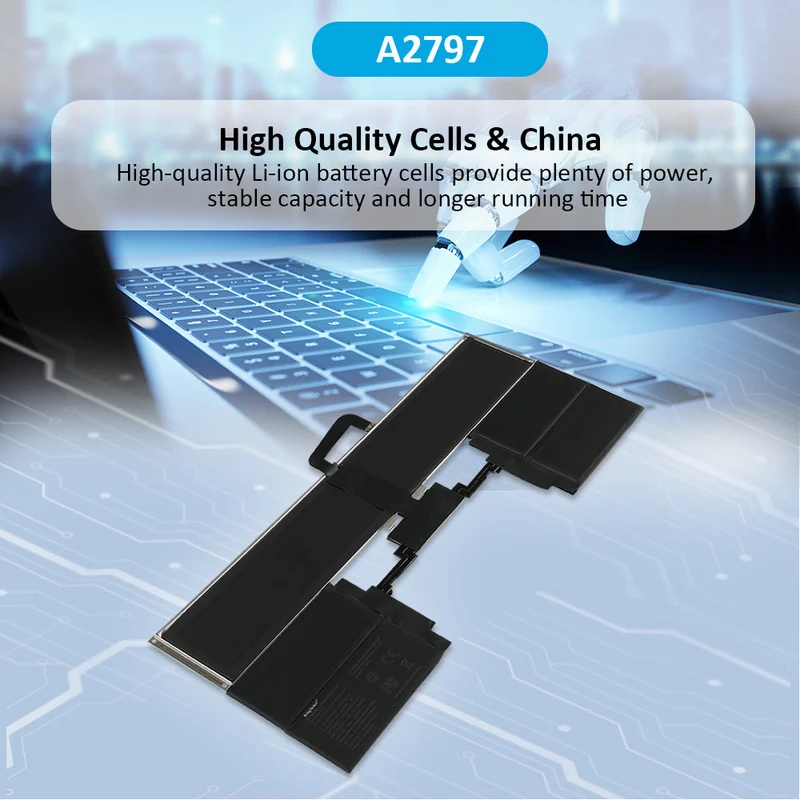 Apple MacBook Air 15-inch M2 2023 Battery Replacement A2797 A2941 66.5Wh