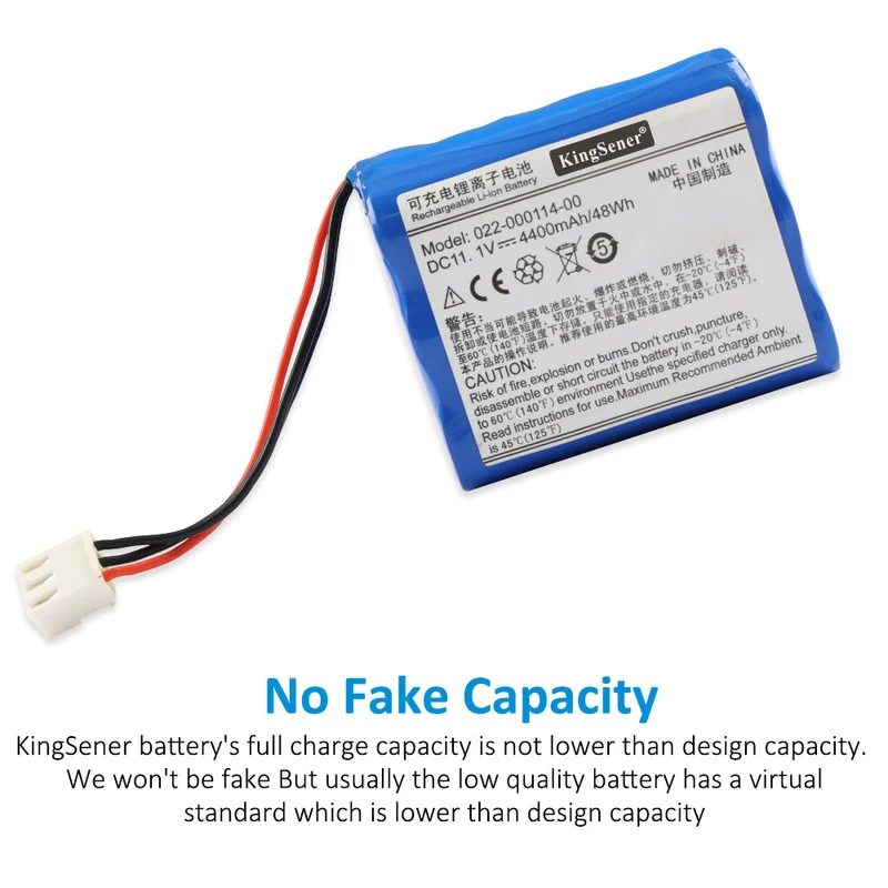 Rechargeable Li-ion Battery For Comen 022-000114-00 ECG machine medical Battery Comen AX-700 Anesthesia Machine 11.1V 4400mAh
