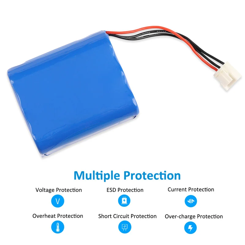 Rechargeable Li-ion Battery For Comen 022-000114-00 ECG machine medical Battery Comen AX-700 Anesthesia Machine 11.1V 4400mAh