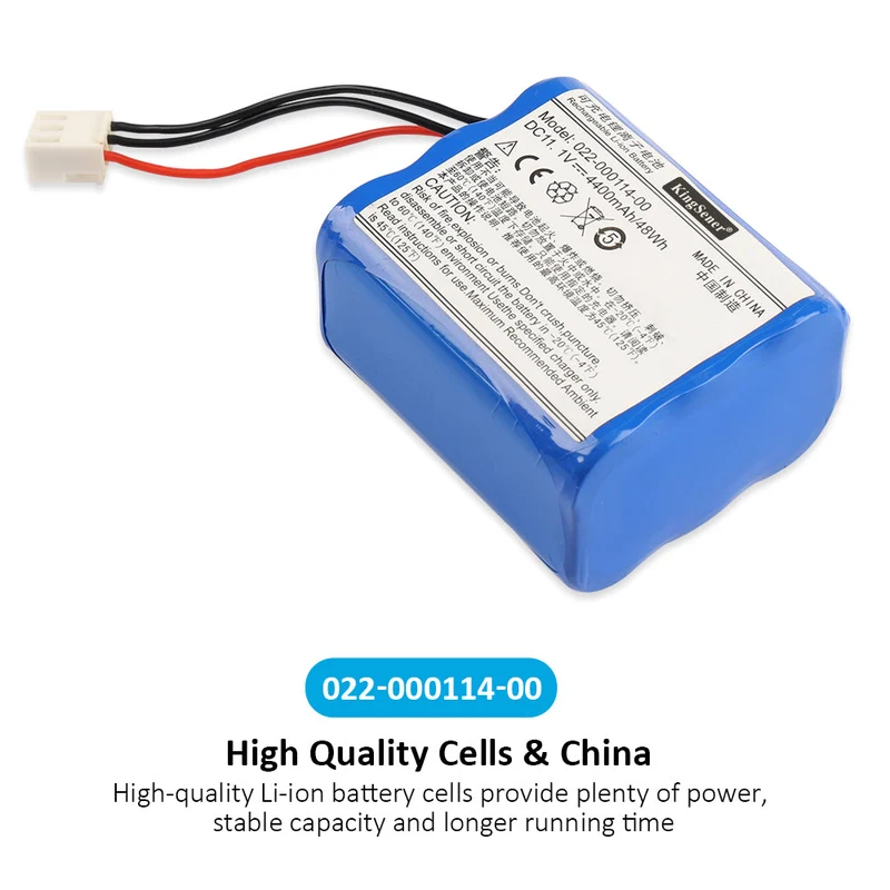 Rechargeable Li-ion Battery For Comen 022-000114-00 ECG machine medical Battery Comen AX-700 Anesthesia Machine 11.1V 4400mAh
