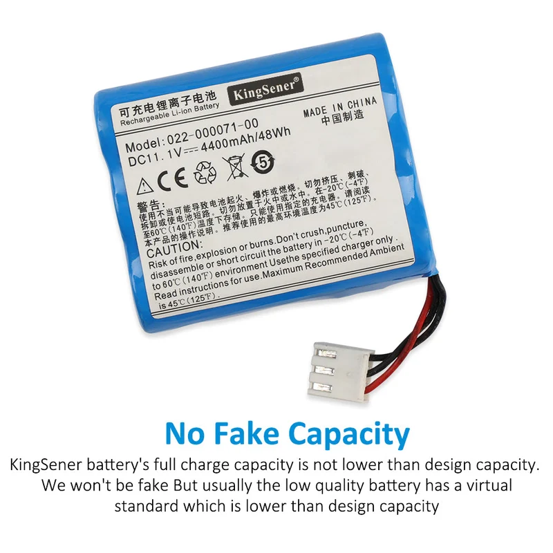 Rechargeable Li-ion Battery For Comen 022-000071-00 11.1V 4400mAh 48Wh