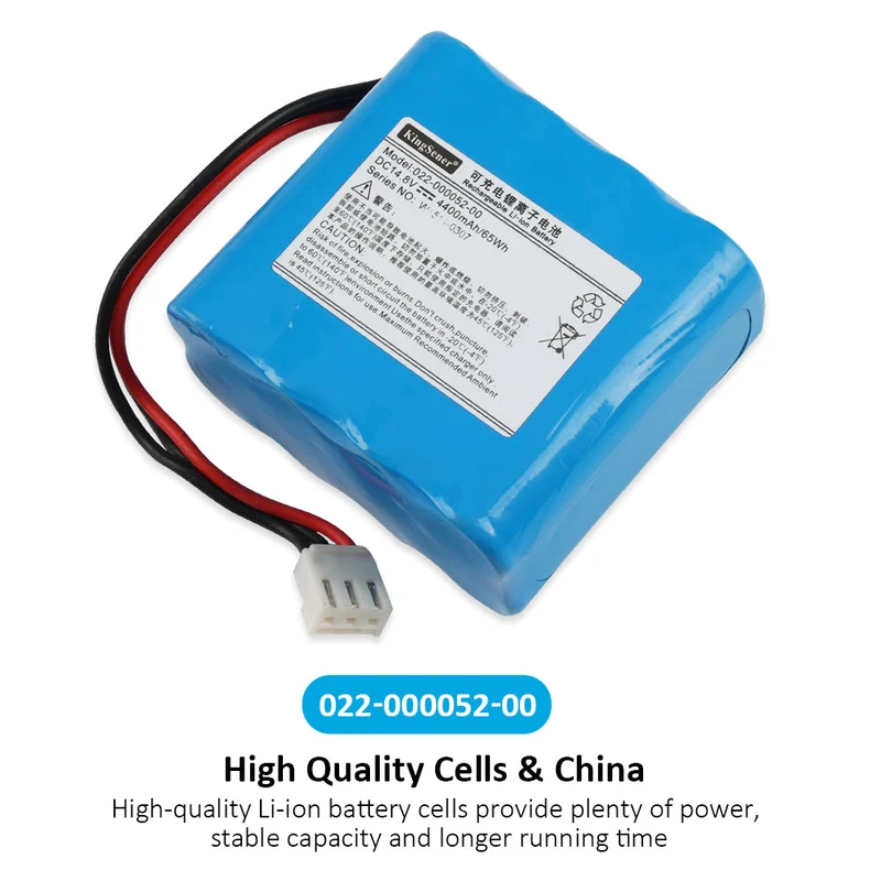 Rechargeable Li-ion Battery 022-000052-00 For COMEN STAR5000 STAR5000C STAR5000E C20 maternal and infant monitor JHT-99E-00