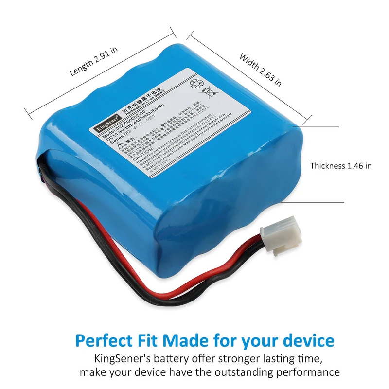 Rechargeable Li-ion Battery 022-000052-00 For COMEN STAR5000 STAR5000C STAR5000E C20 maternal and infant monitor JHT-99E-00